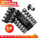 Boquillas de Llaves Hexagonales – Set x14