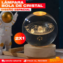 Lámpara Bola de Cristal LED 3D – Promo 2x1