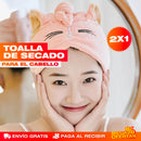 Toalla Gorro de Secado para Cabello – Promo 2x1