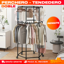 Perchero Hexagonal Doble