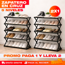 Zapatero Cruzado de 5 Niveles – Promo 2x1