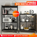 Estante Organizador Plegable de Metal – 5 Pisos