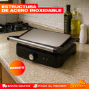 Parrilla Sanduchera Eléctrica Sokany