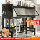 DryBox™ – Organizador Escurridor de Platos Grande de 2 Niveles