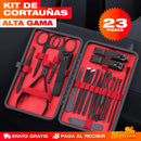 Kit Cortaúñas Alta Gama – 23 Piezas