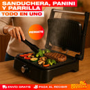 Parrilla Sanduchera Eléctrica Sokany