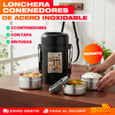 Lonchera Térmica 3 en 1 de Acero Inoxidable