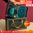 Set Taza Calentador de Lujo