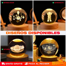 Lámpara Bola de Cristal LED 3D – Promo 2x1