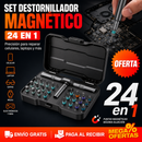 Set Destornillador Magnético 24 en 1