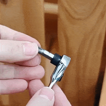 Llave Rachet Mini Doble Cabeza 1/4" 72 Dientes Para Espacios Reducidos / Uso Mecánico