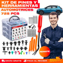 Kit Profesional de Pines y Herramientas Automotrices – 725 Piezas