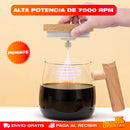Mug Mezclador de Vidrio Recargable – Alta Calidad