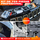 Kit Profesional de Pines y Herramientas Automotrices – 725 Piezas