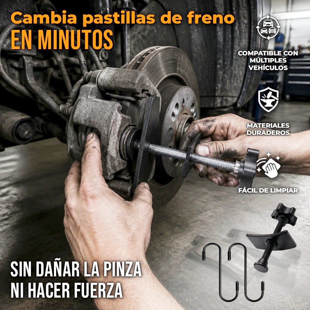 Prensa Para Mordazas Pastillas De Freno Automotriz Multifunción