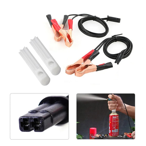 Kit Universal Limpieza de Inyectores con 2 Conectores Para Moto / Auto