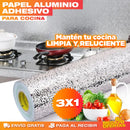 Papel Aluminio Adhesivo de Cocina – Promo 3x1
