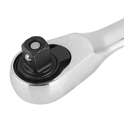 Pack X2 Mini Llave 1/4 Carraca Agarre Magnético 2 En 1